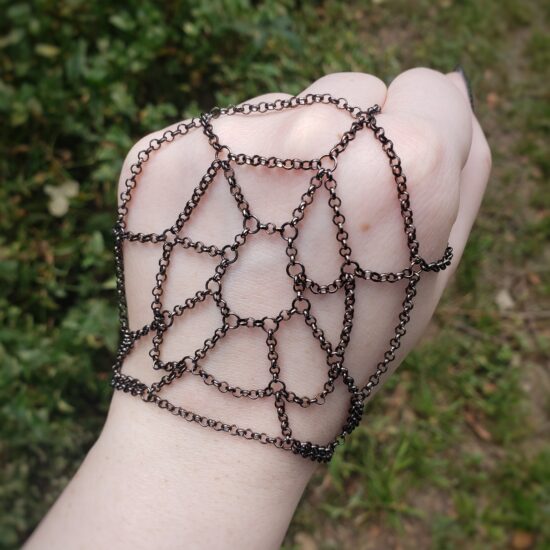 spiderweb hand chain